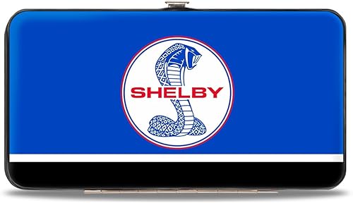 Miniatura 2 de Buckle-Down Bisagra unisex para adultos, Shelby Tiffany Split Stripe AzulRojoBlancoNegro, Multicolor, 7 x 4 US, Multicolor, 7" x 4"