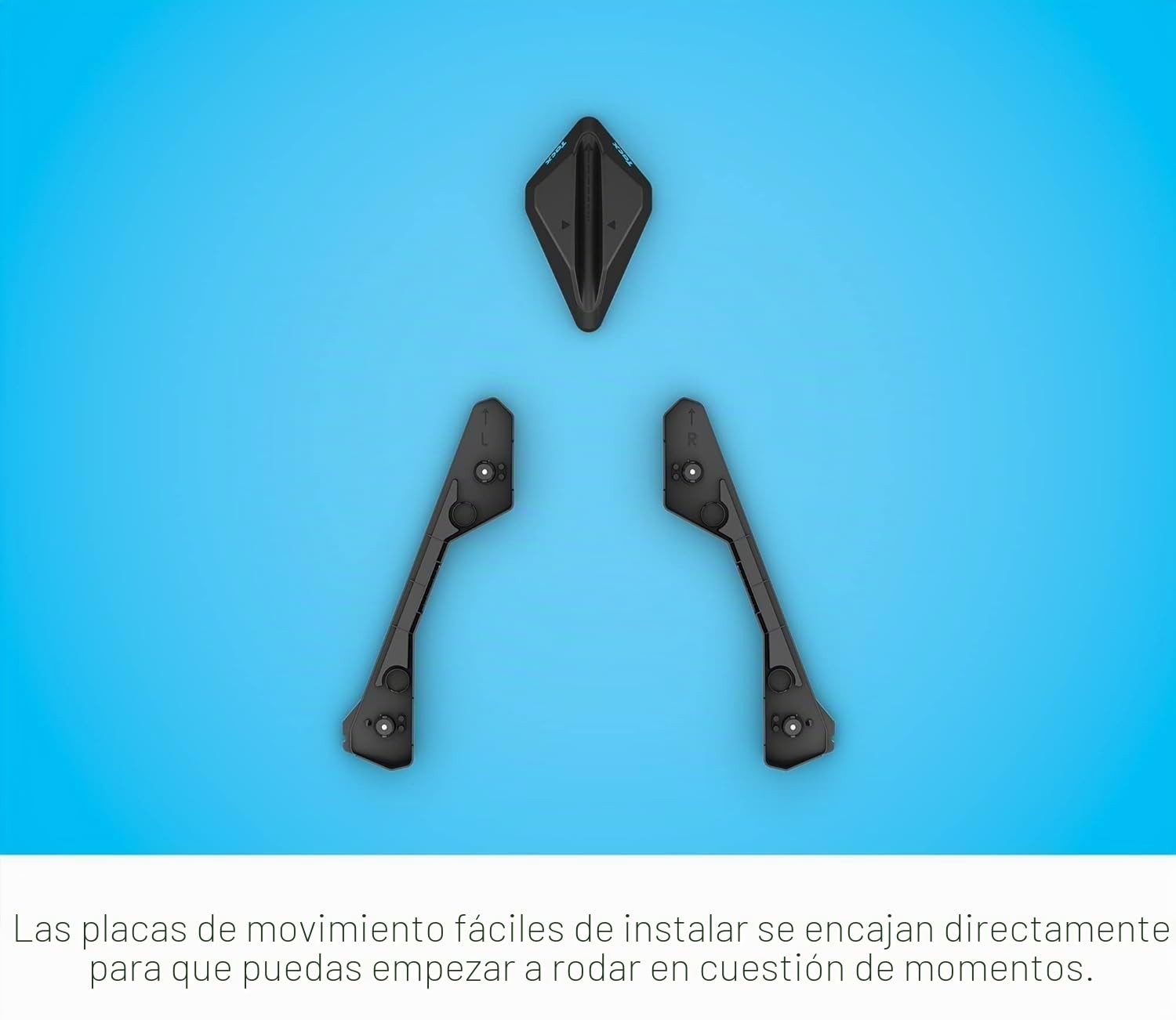 Garmin TacX® Neo Placas de Movimiento, Movimiento multidireccional, fácil de Instalar