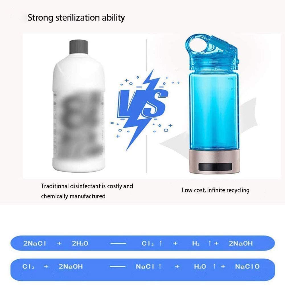GZD Generador de hipoclorito de Sodio, líquido desinfectante Que Hace la máquina, la Sal y la electrólisis del Agua, para la esterilización