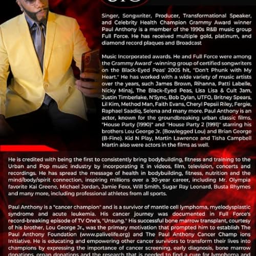 Paul Anthony Full Force Interview on Healing Music and Survival