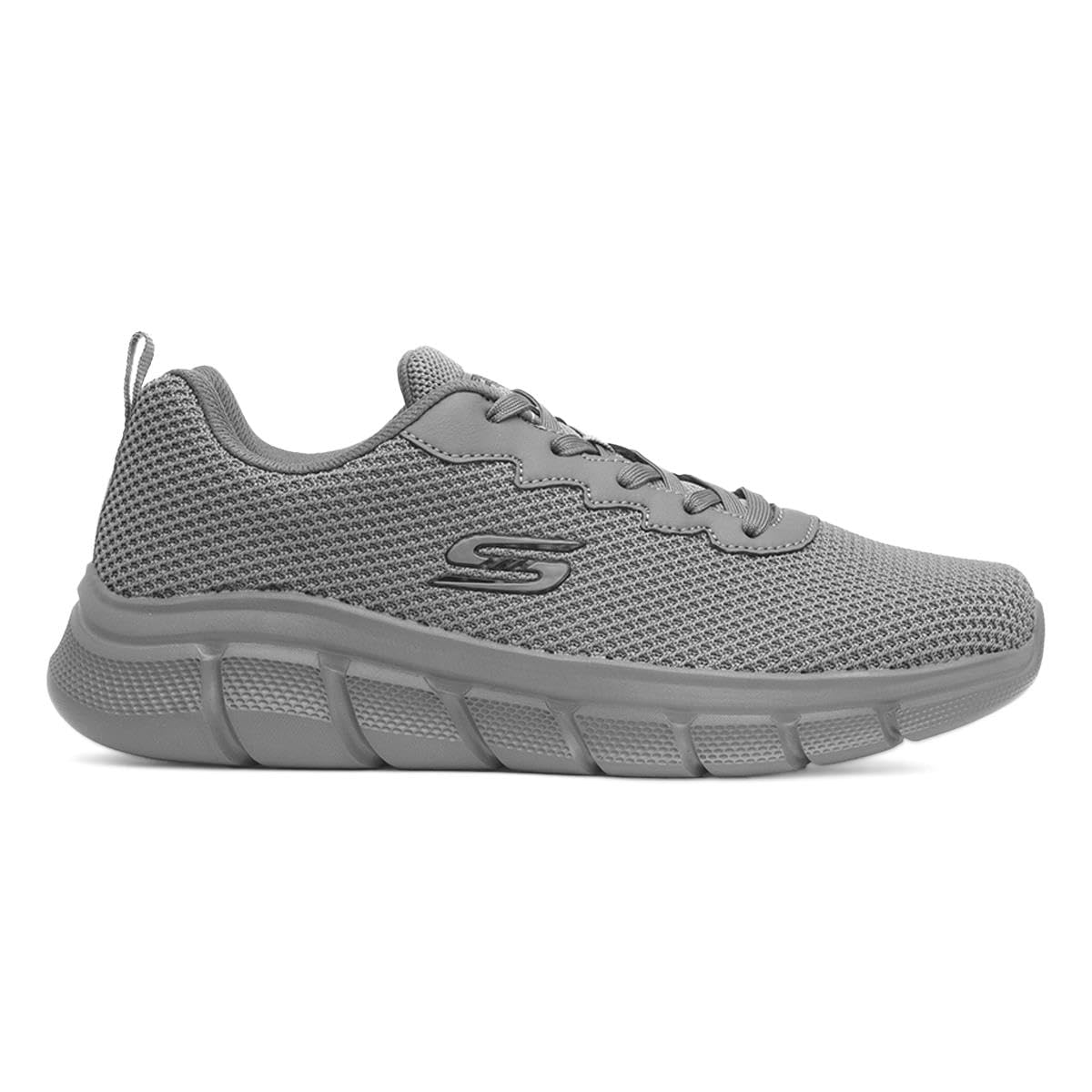 Skechers 118106DKGY Men's Trainers, Gray, 9 US