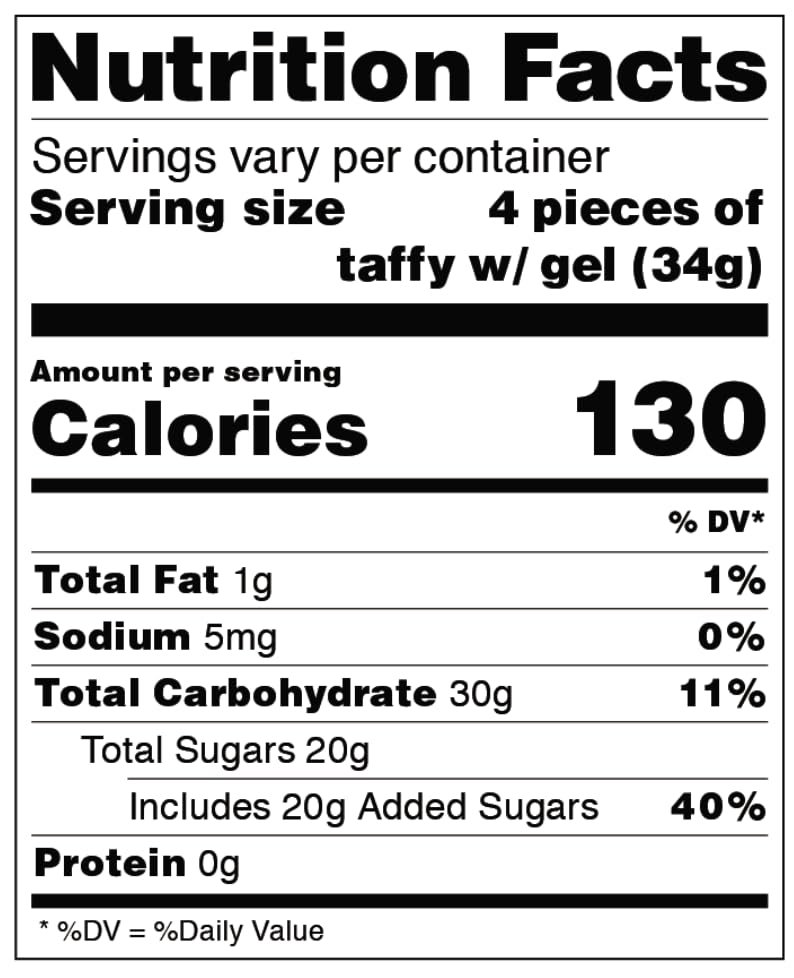 Miniatura 4 de Juicy Drop Taffy - Caramelos masticables surtidos con bolígrafo de gel ácido, paquete de 4 por Lyza's Sweets & Treats