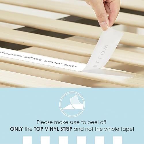 Miniatura 7 de Mellow Tablero de madera de metal, tamaño King, negro