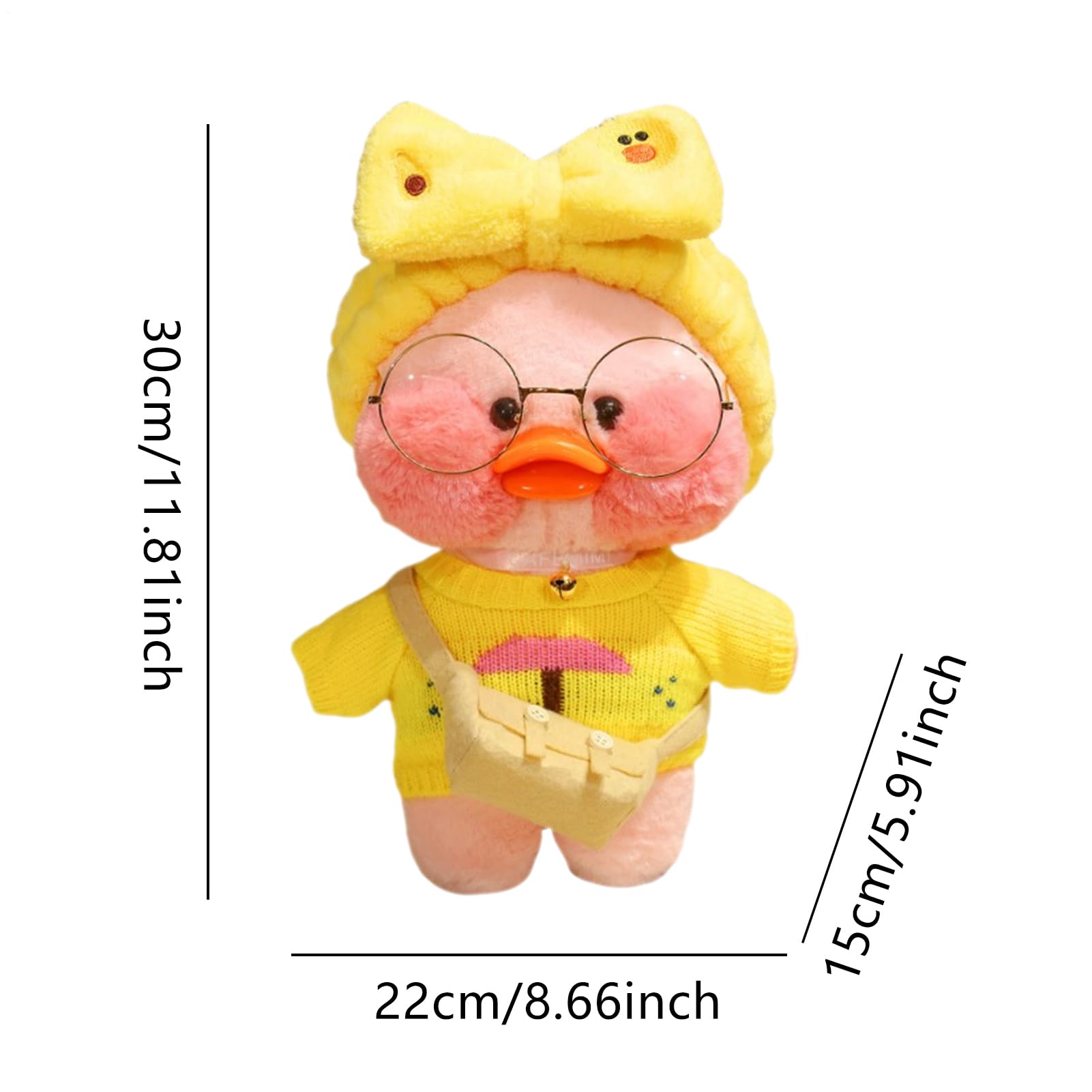 Amazon.co.jp: Lesunty アヒルのぬいぐるみ | ファッション