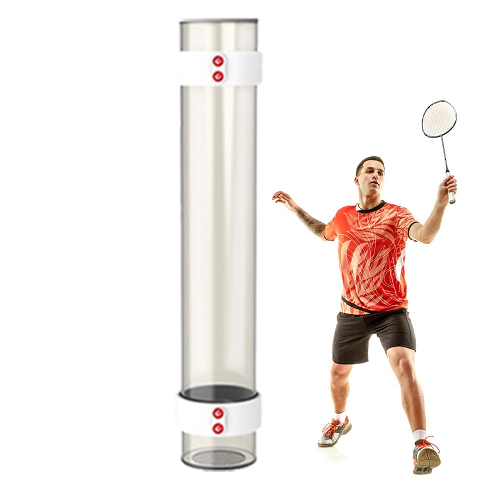 Support de balles de badminton magnétique pour entraînement