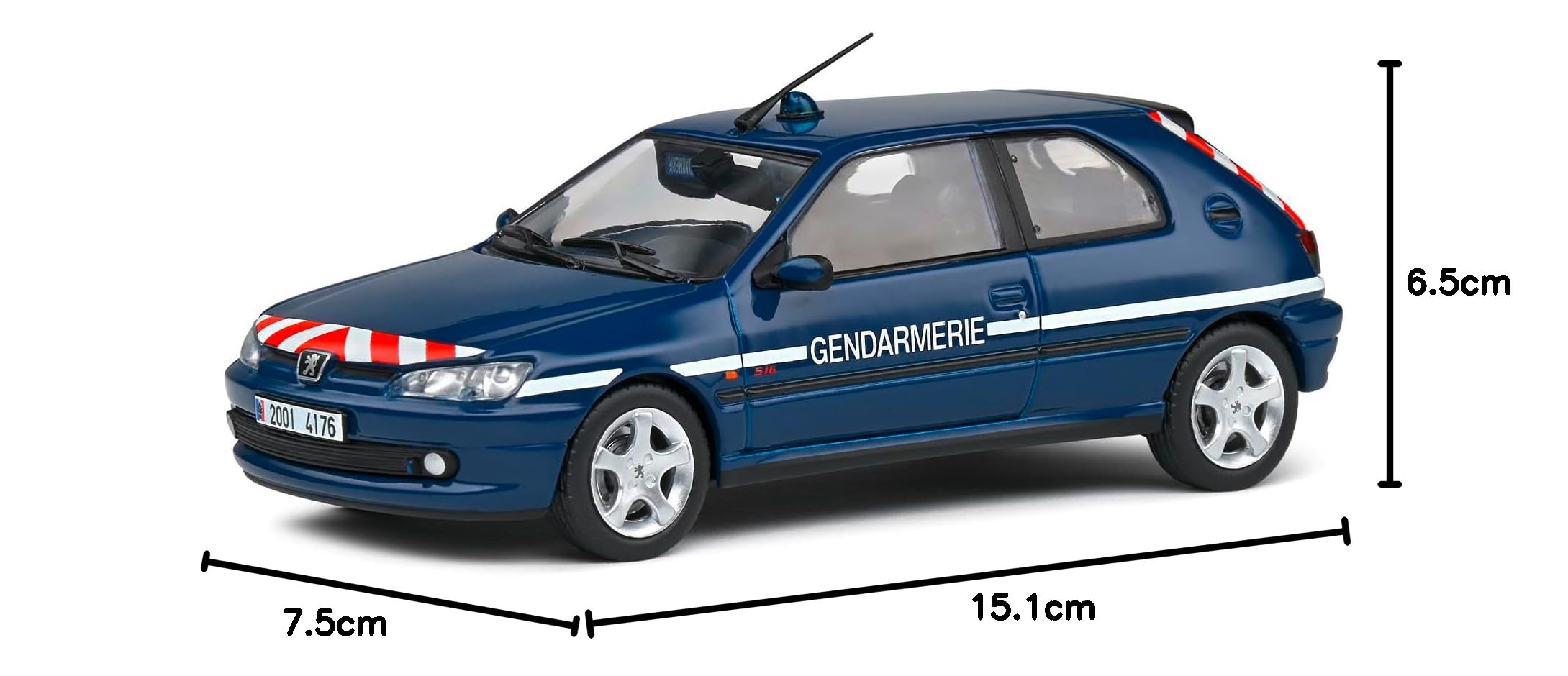 SOLIDO - Peu 306 S16 Gendarmerie - 1/43
