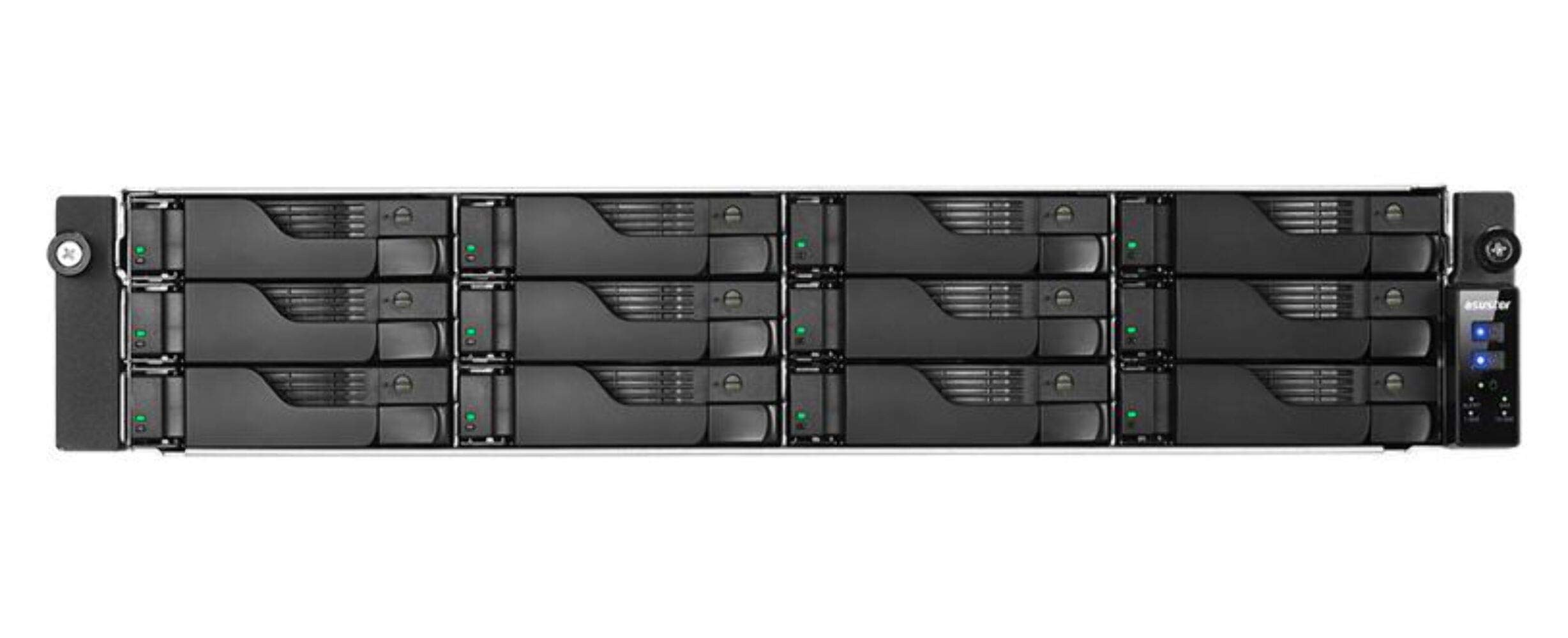 Asustor Servidor AS7112RDX/RAIL Negro Intel© Xeon E-2224