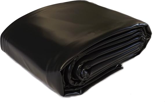 Image PVC Pond Liner | 0.5mm Quality Garden Fish Pond Liner 1m Wide (Multiple Lengths) (0.5mm PVC, 1m x 2m)