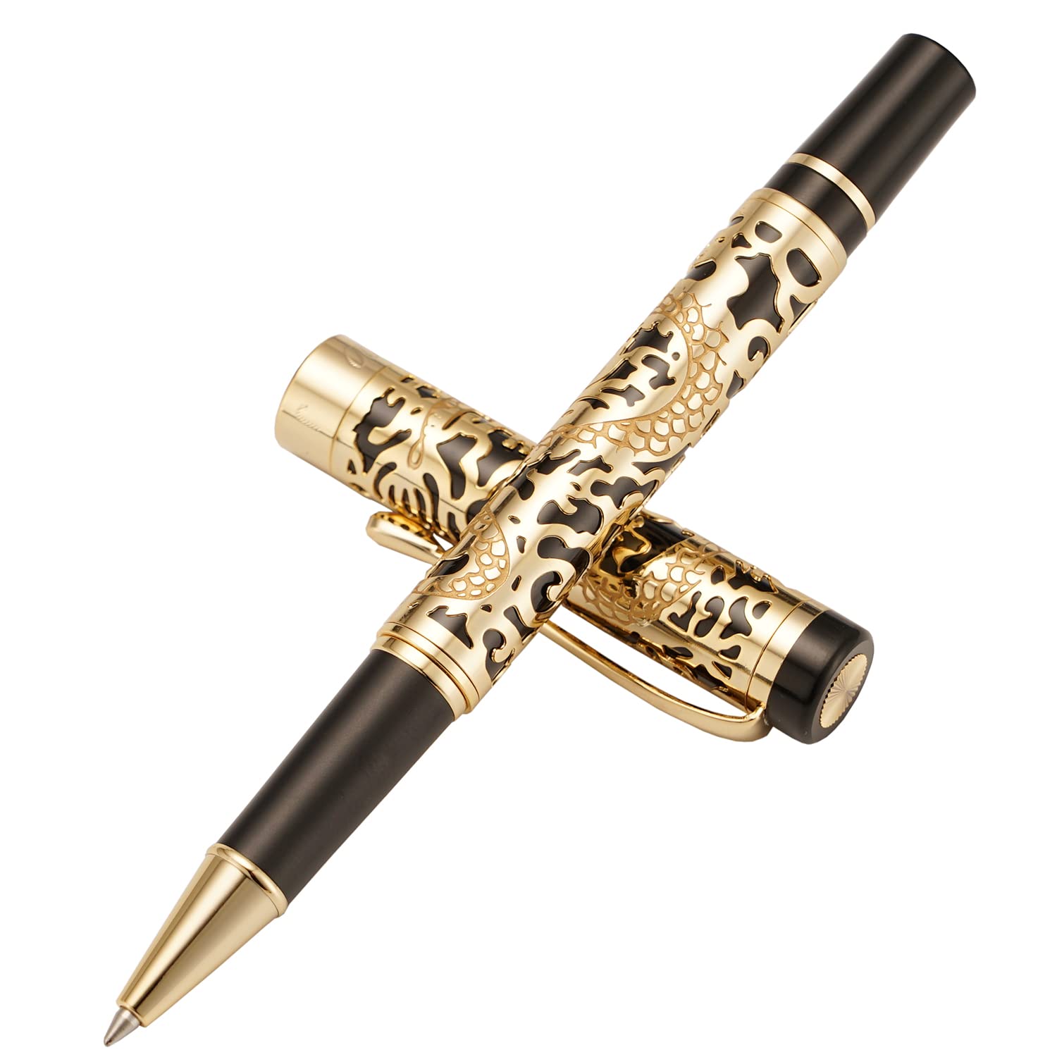 Amazon | Retro Jinhao 5000 メタルローラーボールペン、高度で美しい