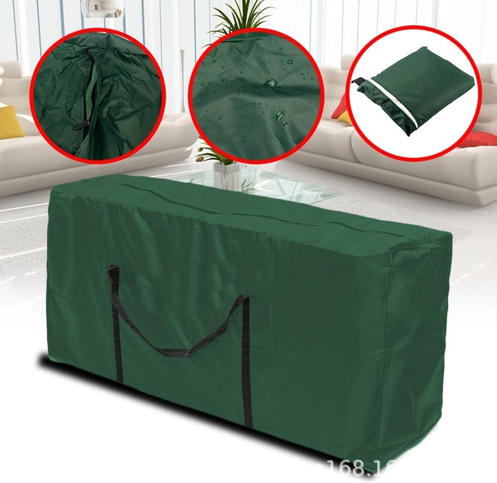 210D Oxford Fabric Outdoor Storage Bag - Large Capacity Garden Cushion Storage Bag (173x51x76cm) - Waterproof and(173x51x76cm)