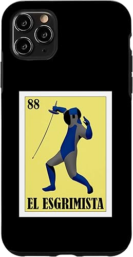 iPhone 11 Pro Max Funny Mexican Design for Esgrima - El Esgrimista Case
