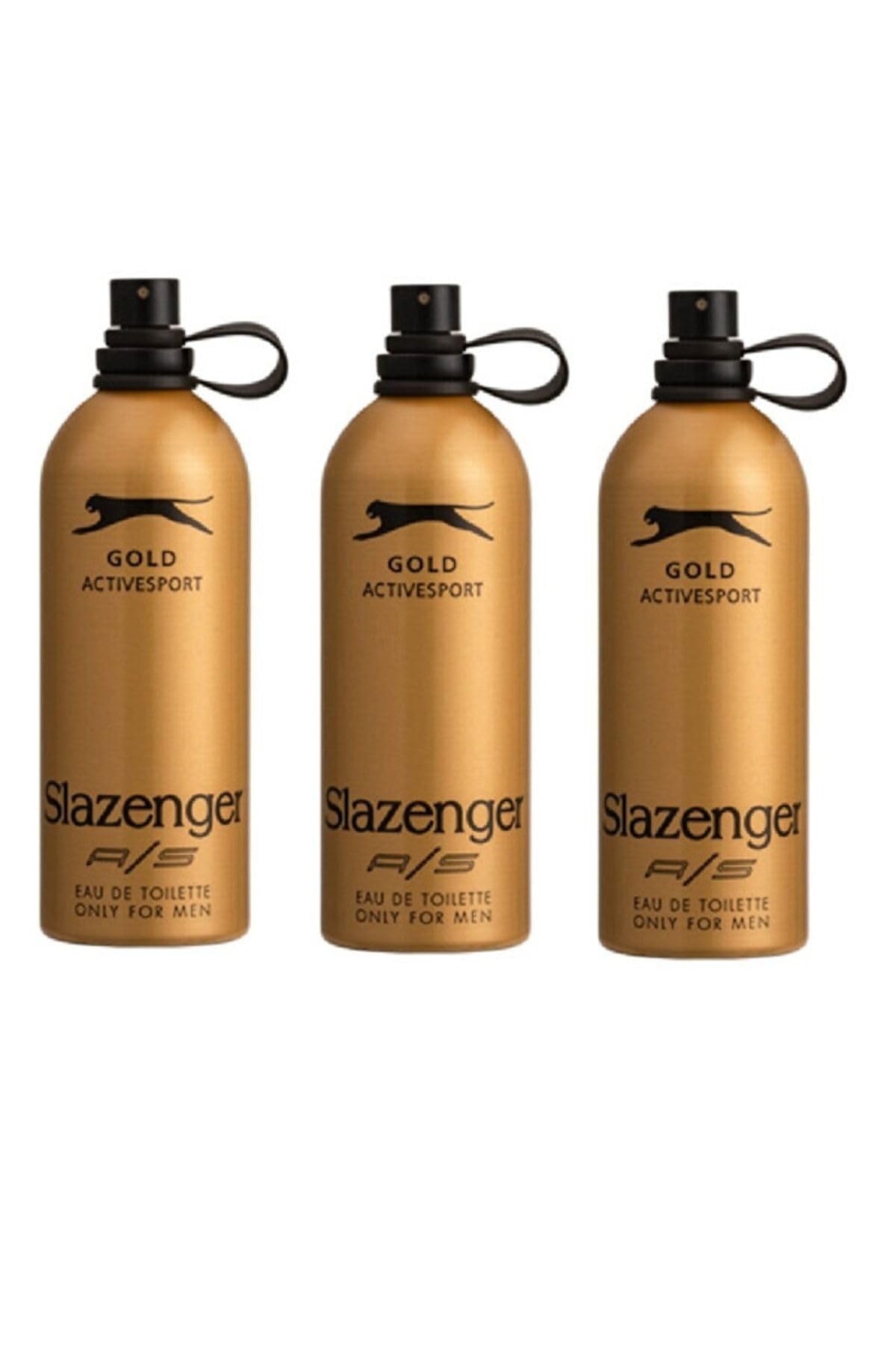 Gold Active Sport Edt 125 ml Erkek Parfüm X3 Adet