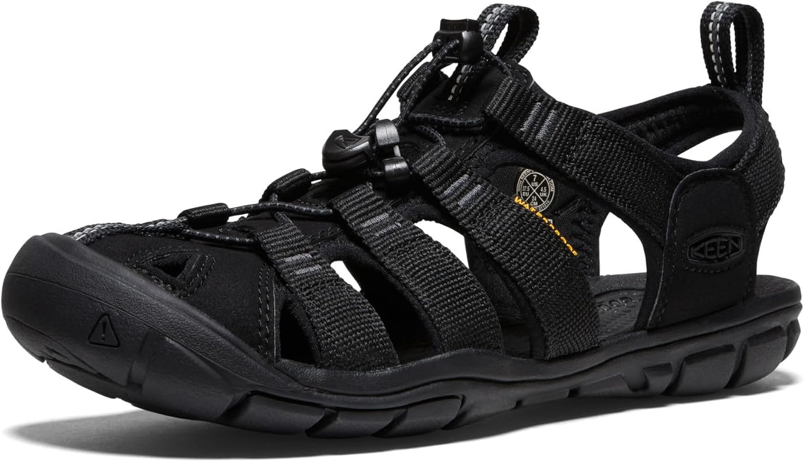 Amazon.com | KEEN Women's CLEARWATER CNX Sandal, BLACK/BLACK, 5 M