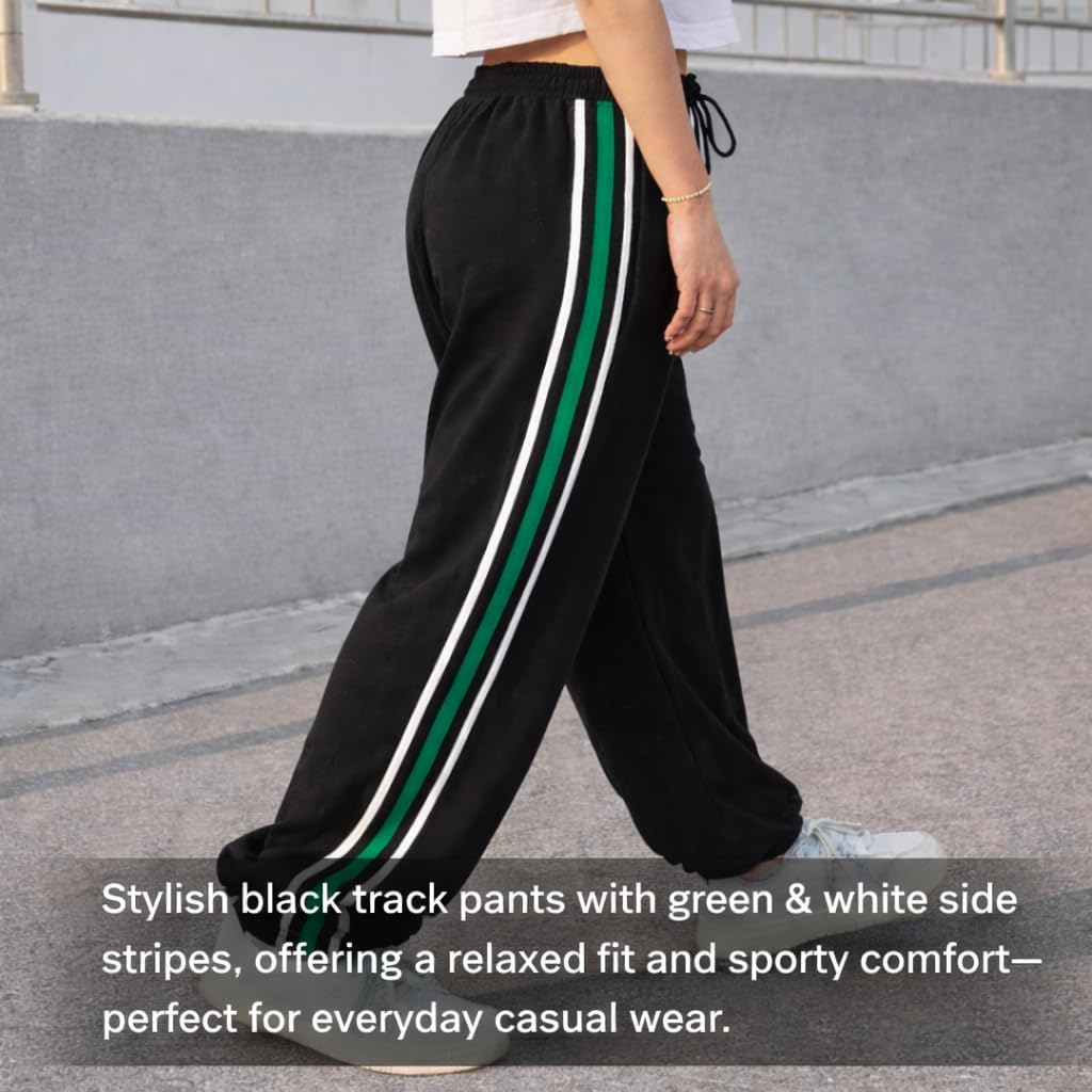 Men's & Women Wide-Leg Sweatpants Oversized Baggy Lightweight Lounge Open Bottom Athletic Workout Pants