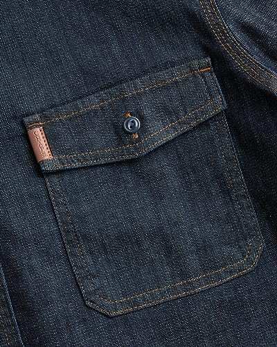 Chaps Mens Big and Tall Shirt - Comfort Stretch Button Down Denim Shirt - Long Sleeve Collared Shirt for Men, L-4X Big & Tall3