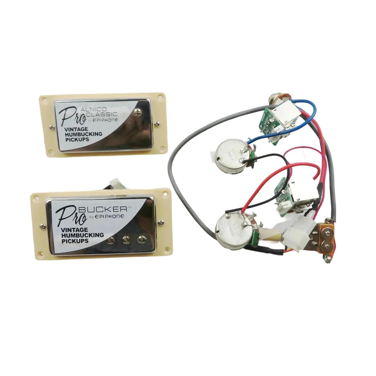 Kit Di Cablaggio Push Pull Pickup Per Chitarra Alnico A Doppia Bobina Professionale Per Strumenti Musicali | Imbracatura per chitarra(7)