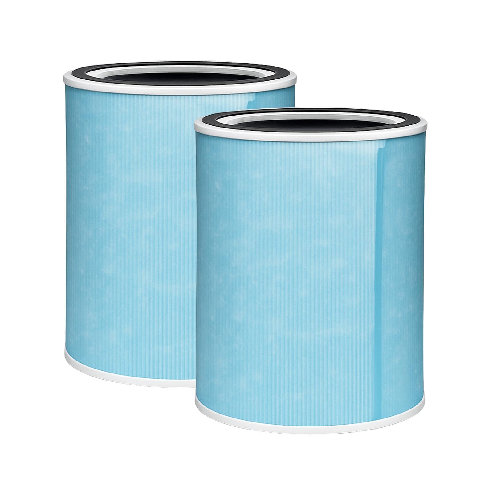 Nispira Filtro a carbone attivo 4 in 1 True HEPA per purificatore d'aria Purezone Turbo PEAIRCYL 2 confezioni