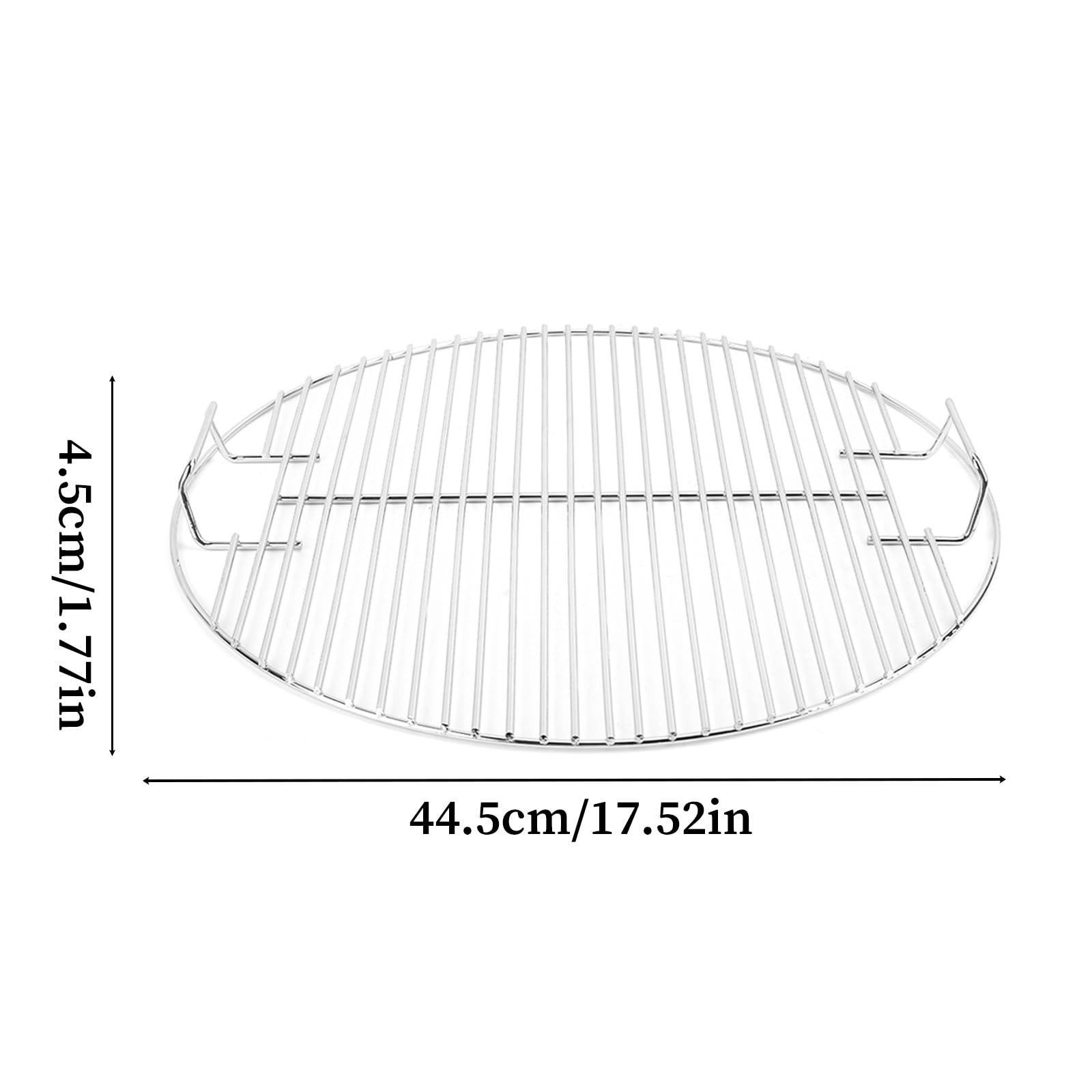 Parrilla de Barbacoa Acero Inoxidable | Reemplazo De 44,5x4,5 Cm for Parrilla De Carbón: Barbacoa Con Asas