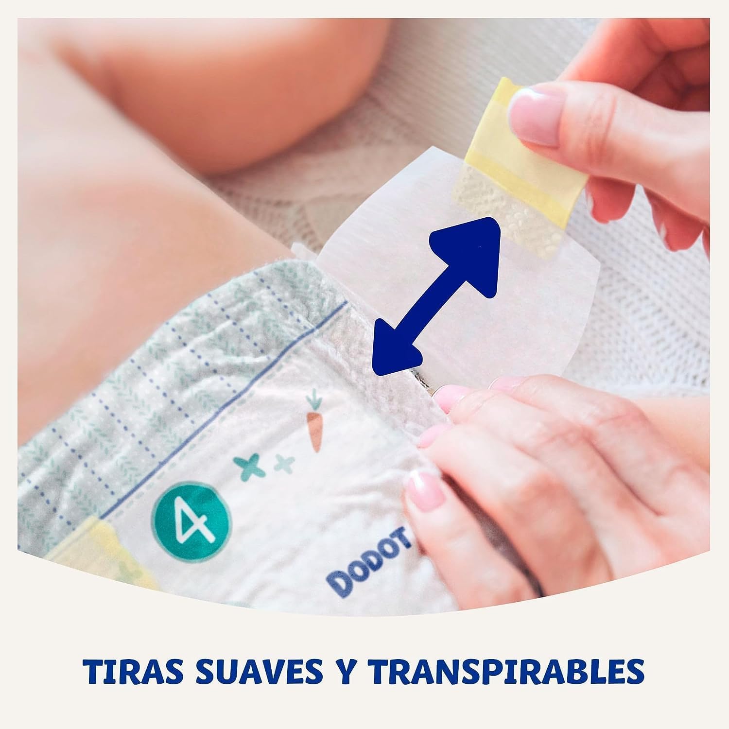 Dodot 224 Pañales Bebé Sensitive Talla 1 (2-5 kg) + 240 Pañales Talla 2 (4-8 kg) + Toallitas Aqua Pure, 18 Paquetes (18x48), Máxima Protección de la Piel