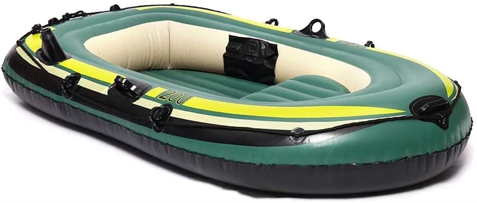 Kayak Inflable Doble Bote de plástico Kayak Bote de Pesca Bote Inflable Bote de Goma Espesado 188X108cm