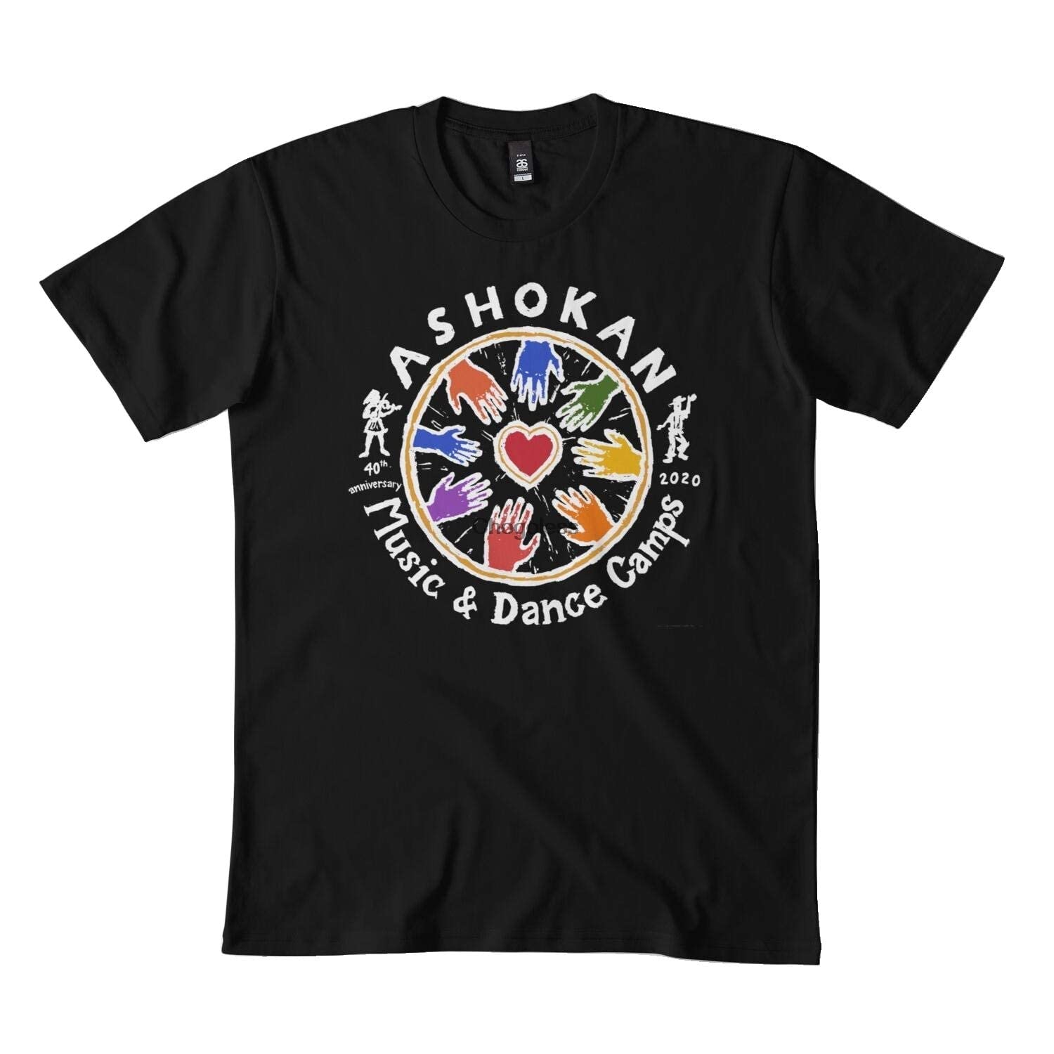 DMNTeestore 2020 Music amp Dance White Text for Dark Background by Tanya Zabinski t-Shirt for Men t-Shirt for Women DMN