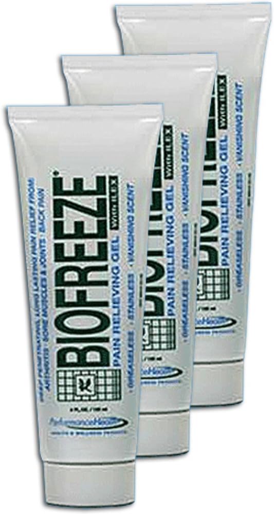 Biofreeze Pain Relieving Gel (118ml) x 4 Units Deal Amazon.co.uk