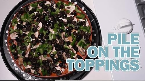 Miniatura 3 de Jokari Cinturón protector de corteza de pizza de silicona ajustable de alta calidad para hornear tus propias pizzas de hasta 21 pulgadas y evita que