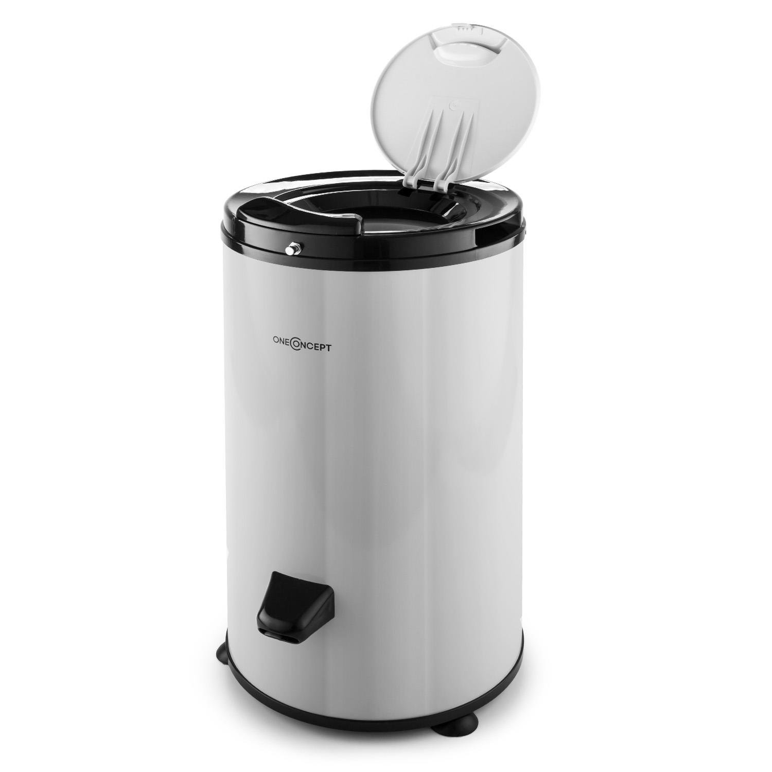 oneConcept WS-3500 Wäscheschleuder 6 kg 2800 U/min Edelstahl-Trommel silber
