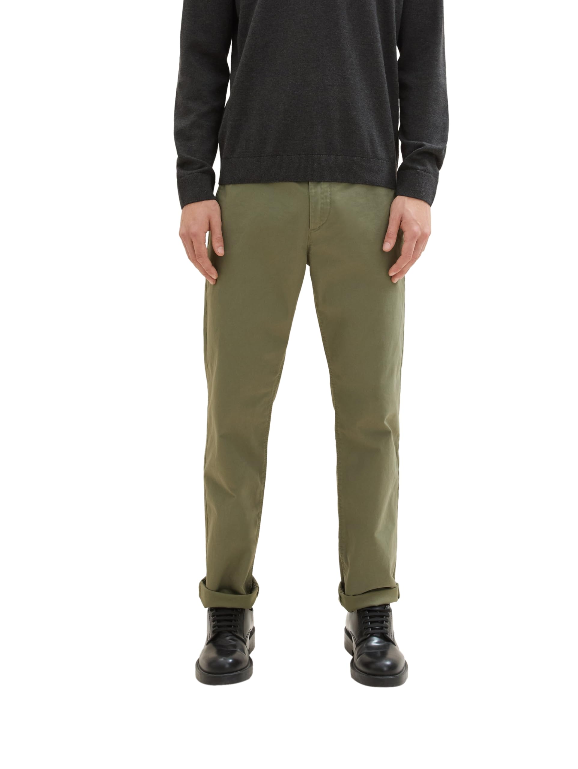 TOM TAILOR Men's Regular Fit Basic Chino Trousers