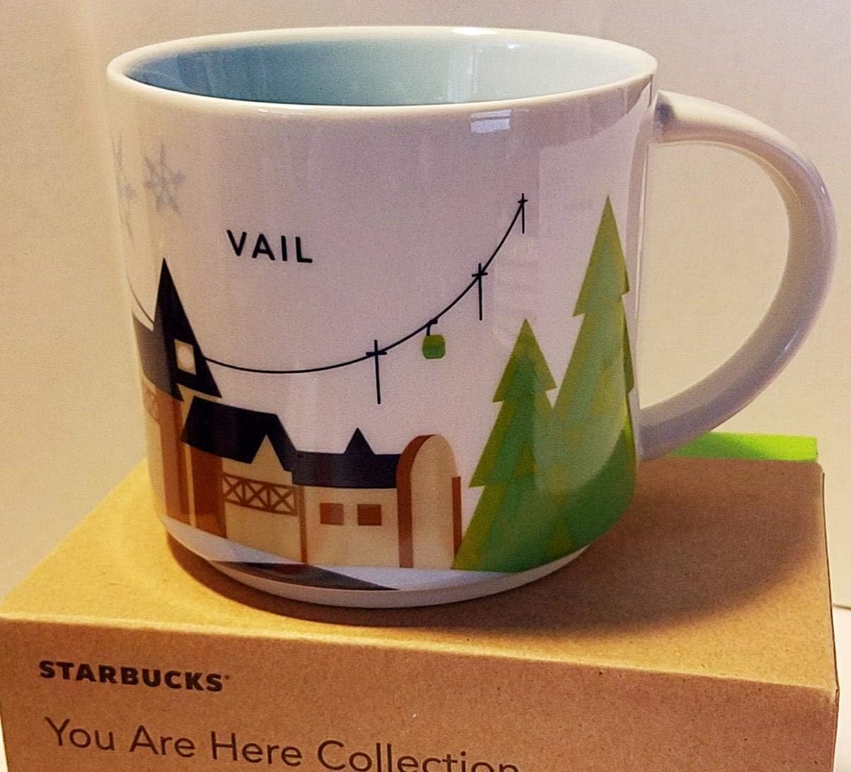 Starbucks Coffee 2013 You Are Here Collection Vail Mug, 14 Oz.