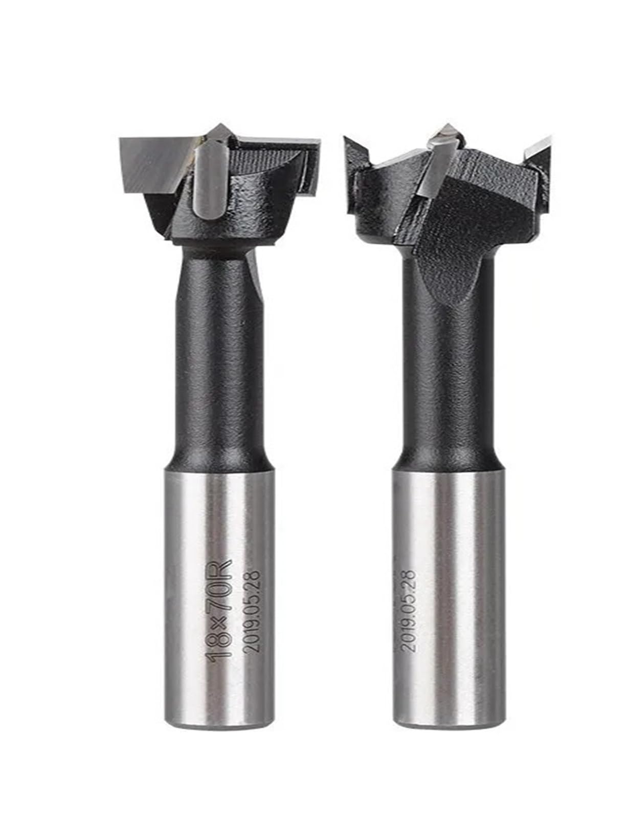 Fresa for fori 1 pz 15-35 mm 4 scanalature punta for trapano for fresatrice a rotazione destra punta for trapano a colonna for alesatrice lavorazione del legno(35x70R)