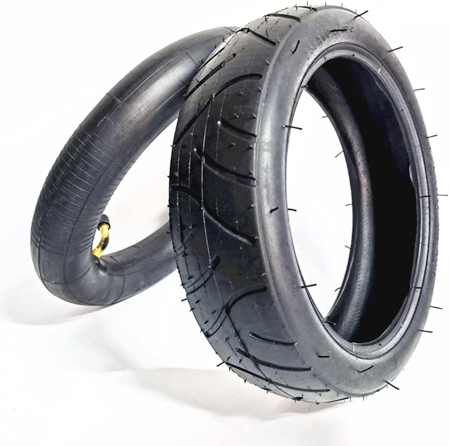 Electric Scooter Tires, 10" 255x60 Anti-Slip Wear-Resistant Inner and Outer Tires, for Kids Stroller/Tricycle Tire Replacement Parts