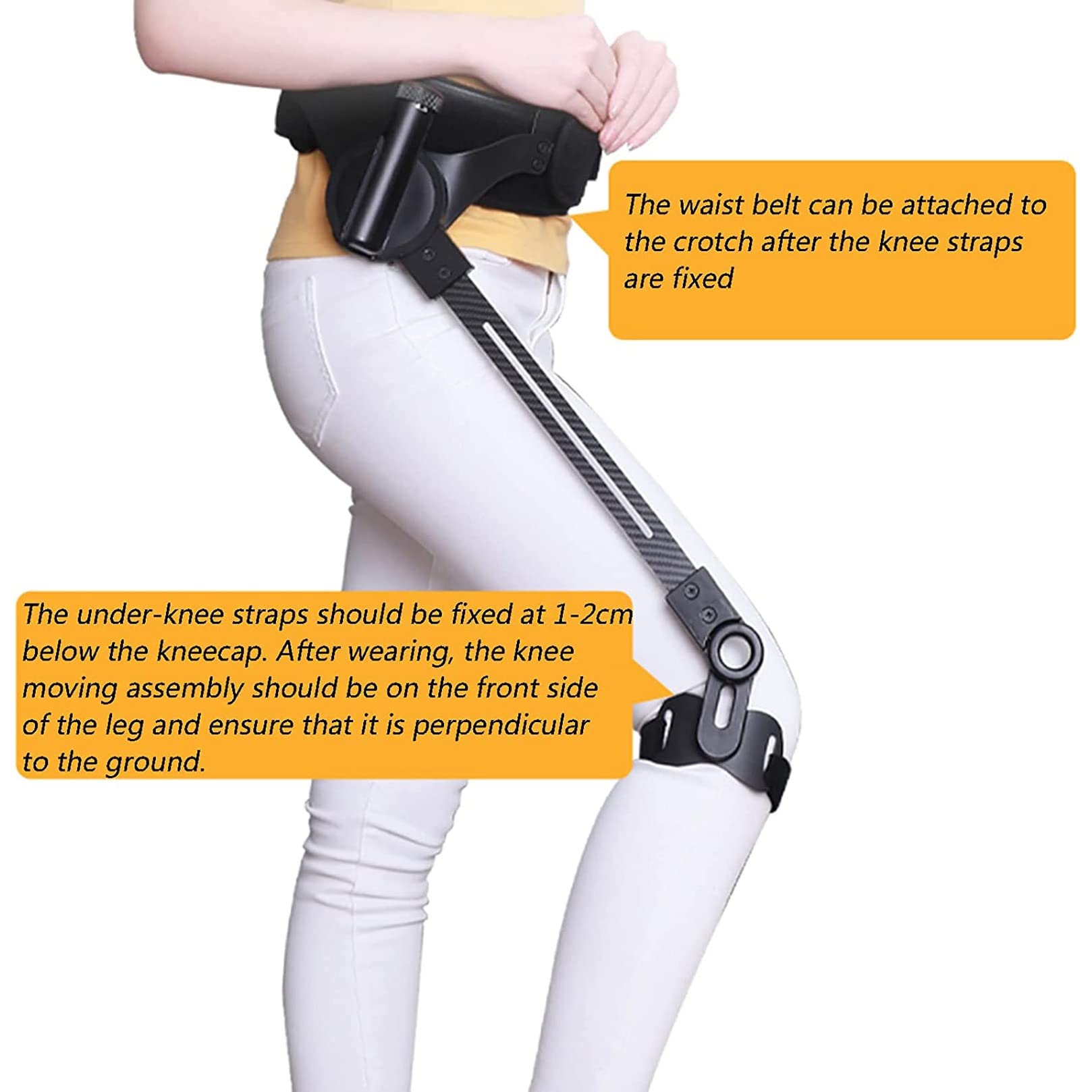 Ausili for la camminata bionica a 3 velocità con forza regolabile(Left Leg,S)