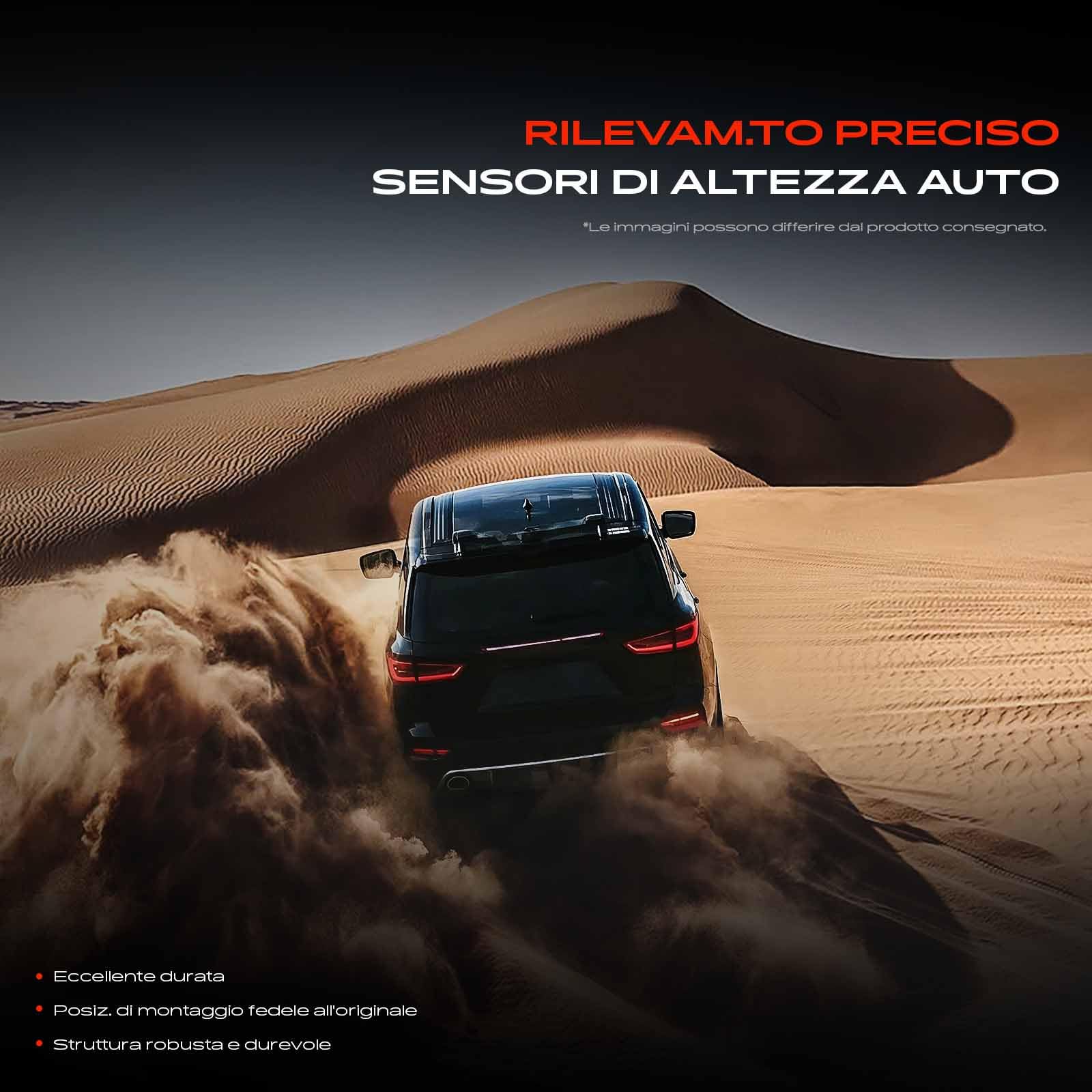 Frankberg Sensore di livello sensore di altezza | Compatibile con: P.a.s.s.a.t Van/Station wagon 365, Golf Van VI Variante AJ5, P.a.s.s.a.t 362, P.a.s.s.a.t Variant 3G5 CB5