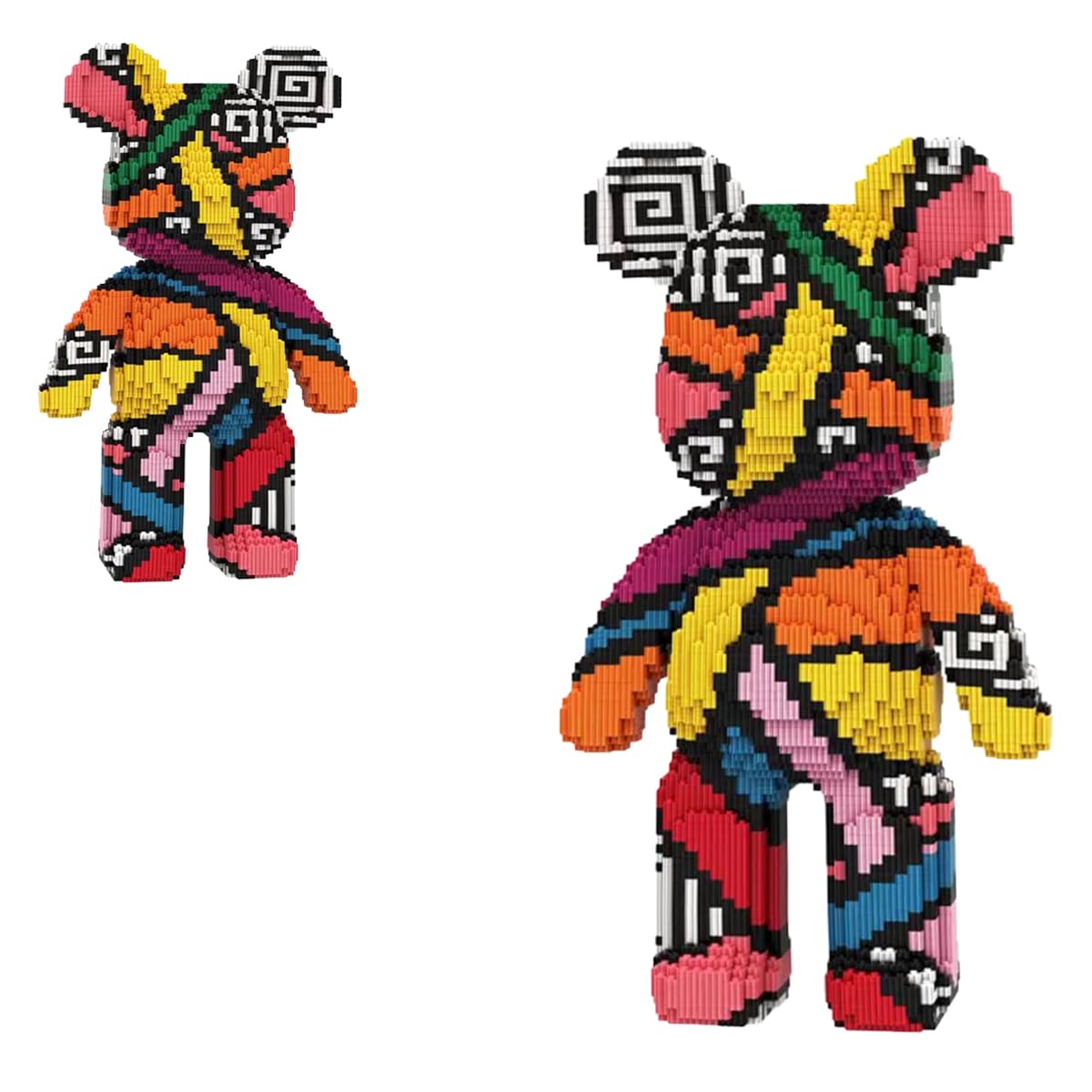 Amazon.com: VIIOVOIIV Teddy Blocks Bear Micro Building Blocks Set
