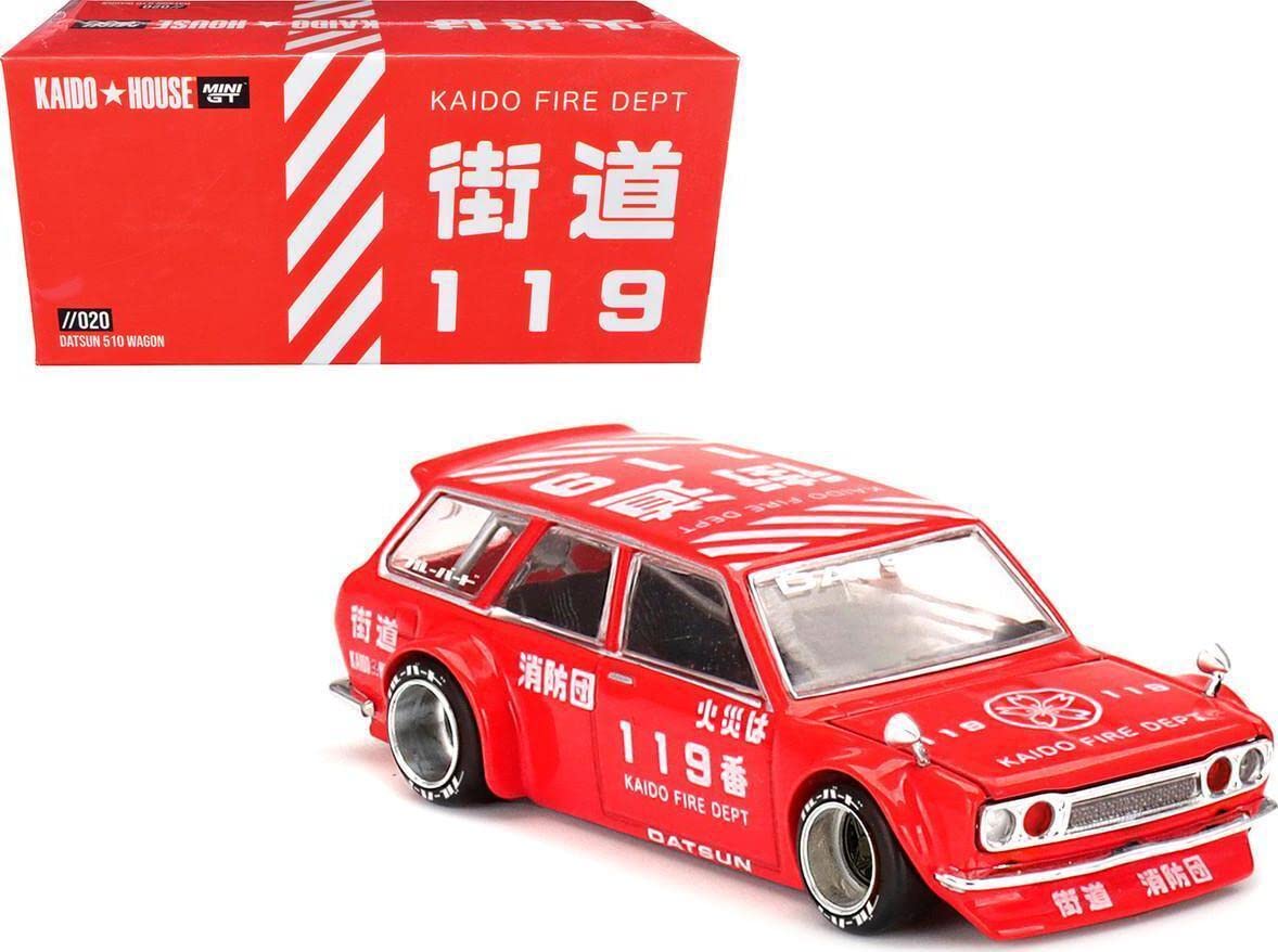 Amazon | Kaido House x Mini GT 1/64 ダットサン DATSUN KAIDO 510
