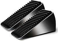 Vista 9 de Cuña de tope de puerta alta resistente – Tope de puerta grande, topes de puerta para parte inferior de la puerta, alto de hasta 2.6 pulgadas