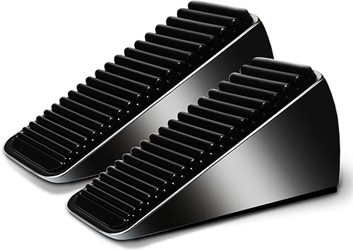 Miniatura 9 de Cuña de tope de puerta alta resistente – Tope de puerta grande, topes de puerta para parte inferior de la puerta, alto de hasta 2.6 pulgadas