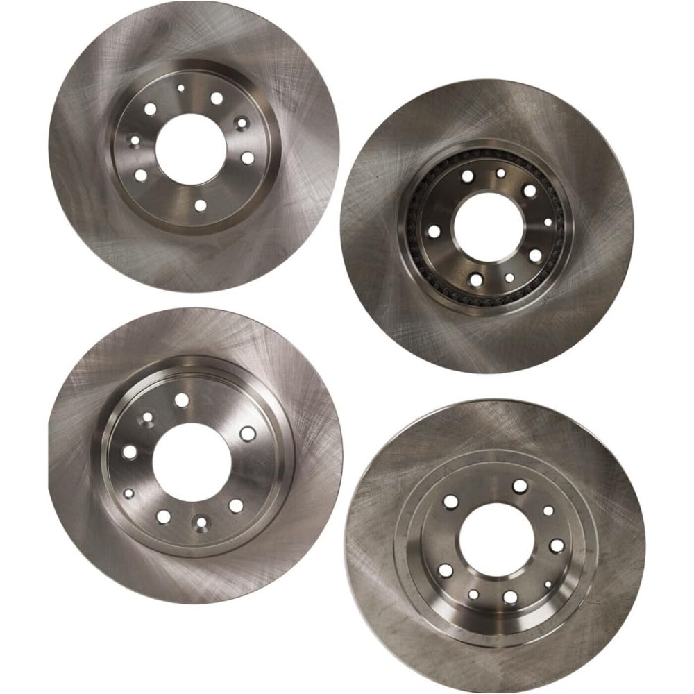Amazon.com: LDBKTAX 4pcs Disc Brake Rotor Set Kit Front Rear Right 