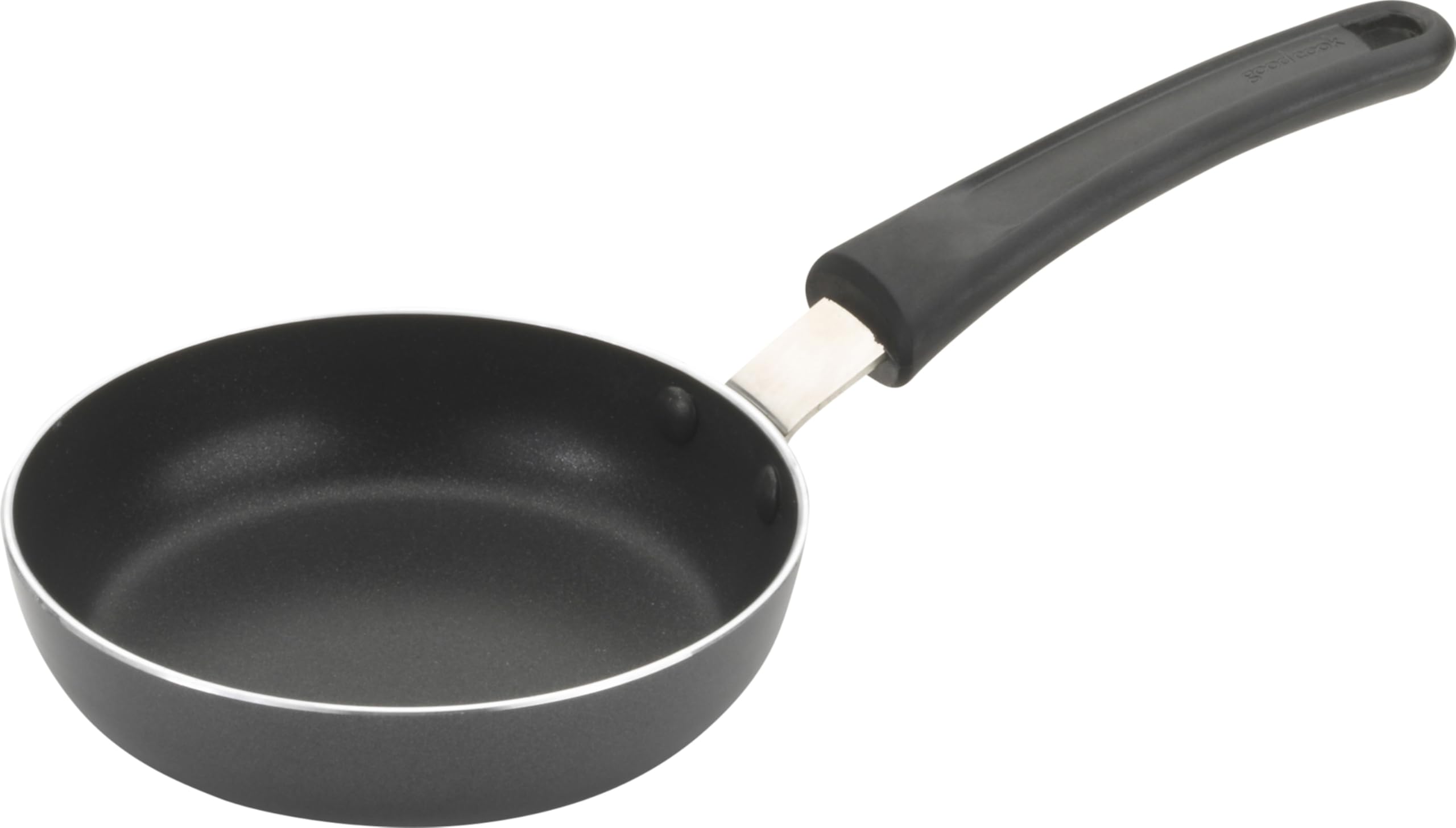 Utensilio de cocina Good Cook con tapa, 11 pulgadas, antiadherente, negro, Sartén, No adhesivo negro 2