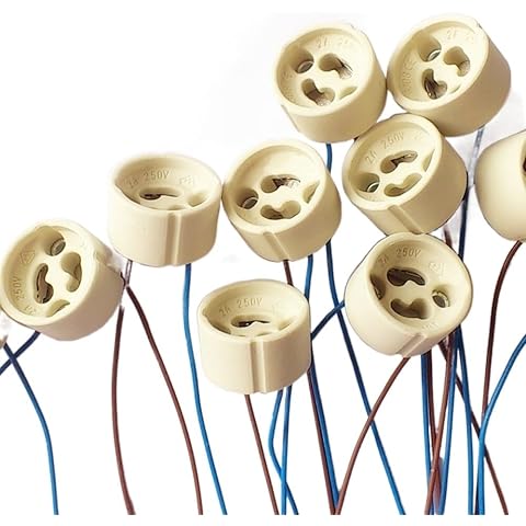 Pied de lampe NOAMED GU10 100 pcs Cover