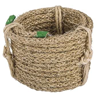 Rayher Figurendraht, natur, 6 mm ø, Bündel 5 m, Jutedraht, Basteldraht, 4102400, beige