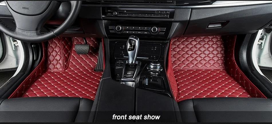 Tapis de sol S6 étanches et tapis voiture protection set LHD robuste - 7