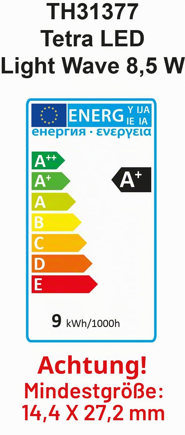Tetra LED Light Wave Lampe 5 Watt (LED-Beleuchtung mit COB-Technologie, besonders geeignet für Tetra AquaArt Explorer Line Aquarien 60 Liter)