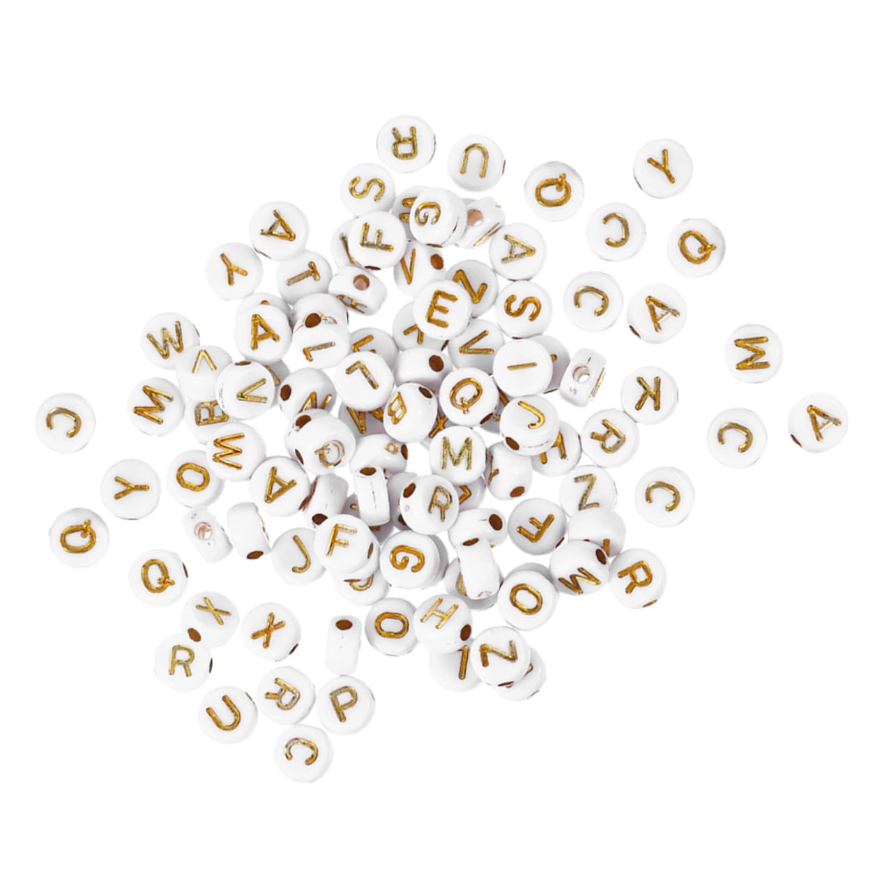 SHINEOFI 4000piezas Abalorios De Letras De Acrílico Decorativos Para Manualidades Para Pulseras y Collares