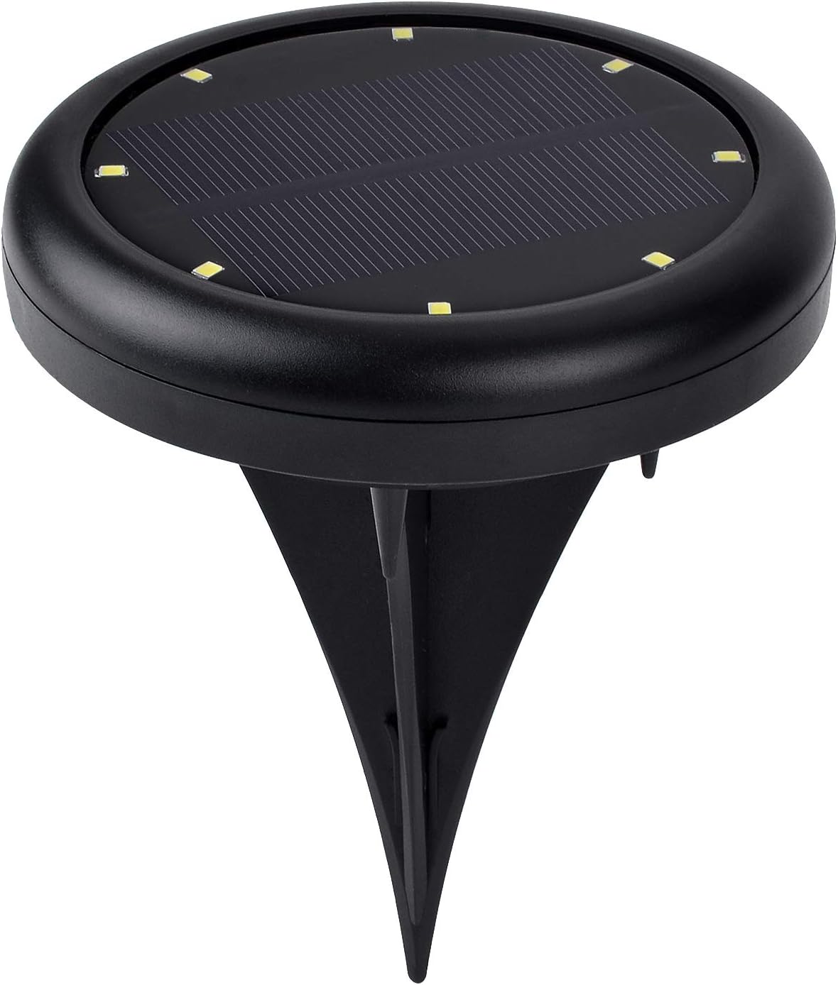 Ground Light 8 LEDs Landscape Light Pathway Light Buried Light for Patio Garden