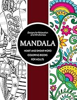 Mandala Heart and Swear Word Coloring Books for Adults: Adult Coloring Books 1542588405 Book Cover