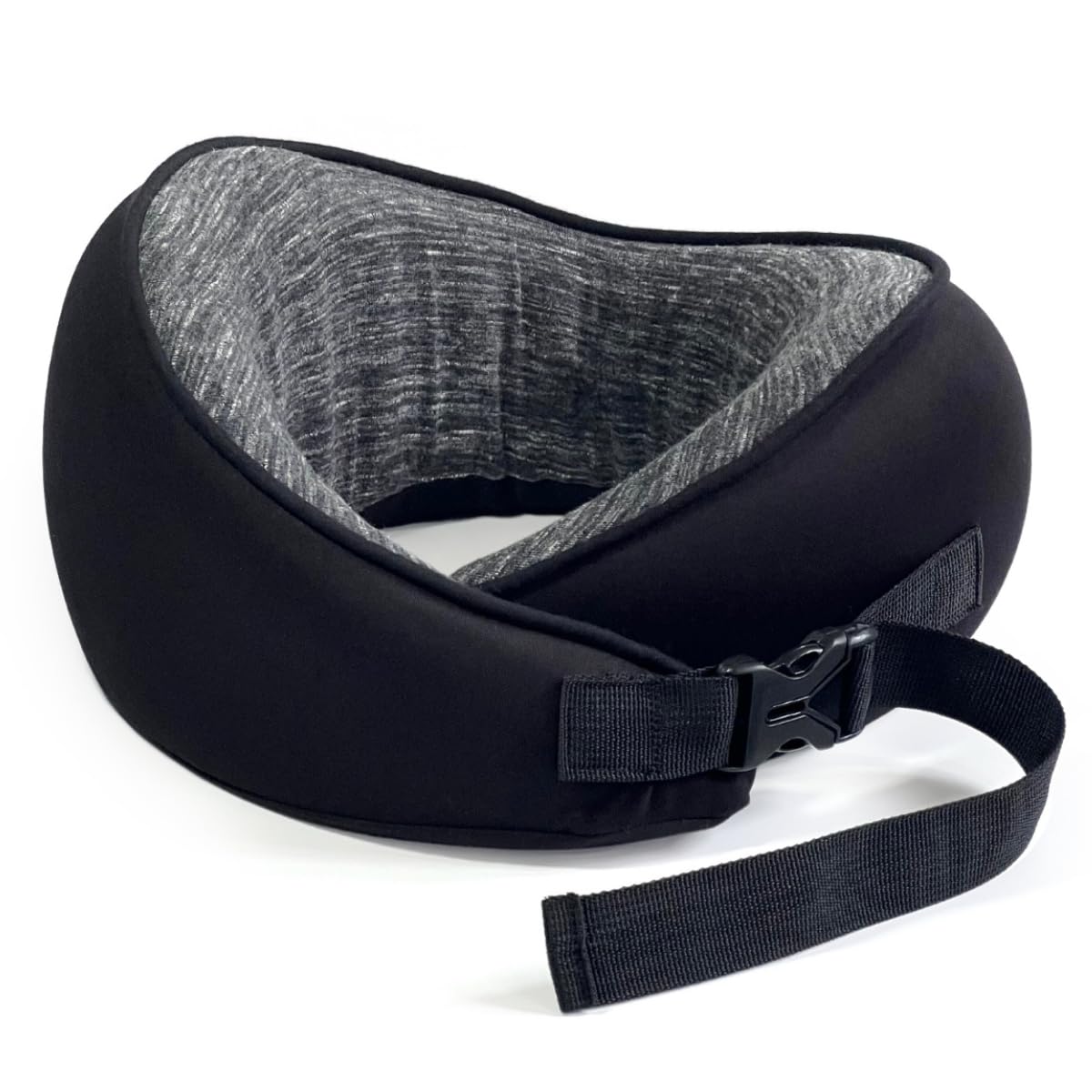 Samadhaan Neck Pillow for Travel with Chin Support, Memory Foam Neck