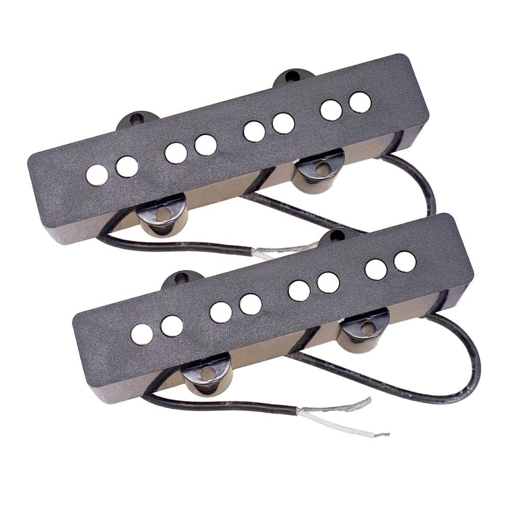 Micro pour basse électrique 2 pièces montage ouvert capot humbucker - 8