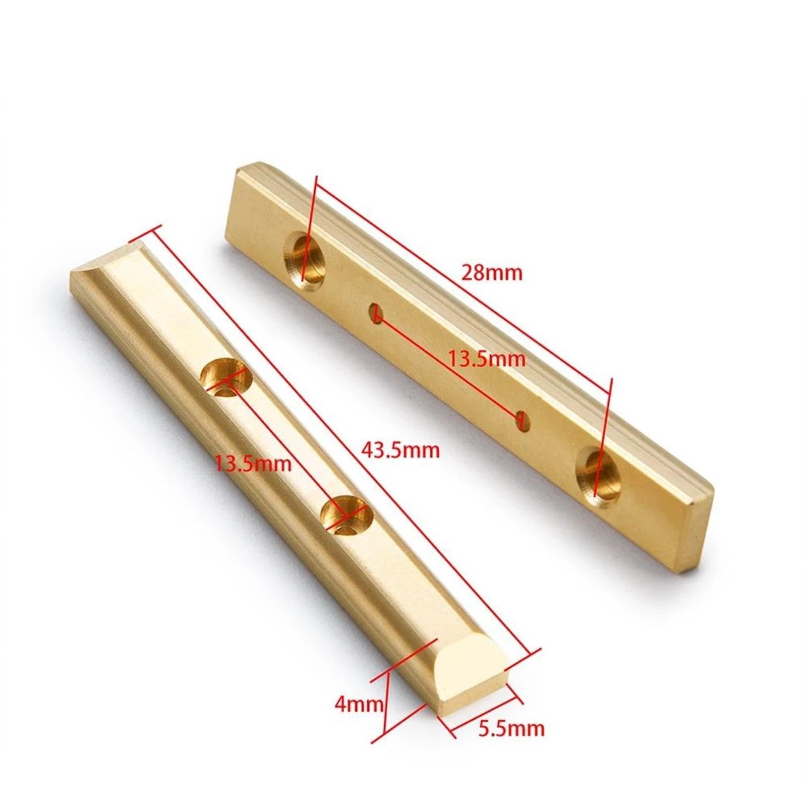 Guide Telaio Barre Boulder In Ottone Per Axial Per SCX24 1/24